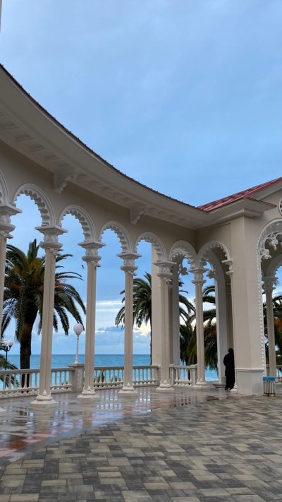 Колоннада Гагра Абхазия