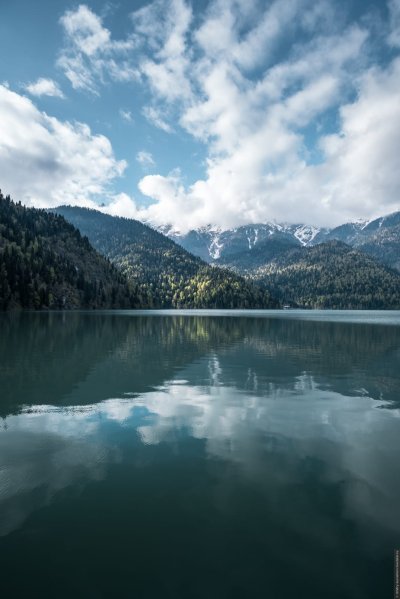 Озеро Рица Абхазия