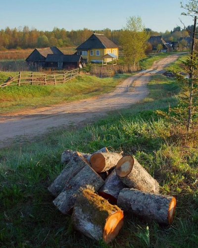 Деревенский пейзаж