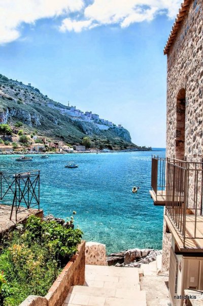 Греция Афины море