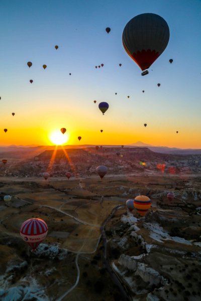 Вечерняя Каппадокия