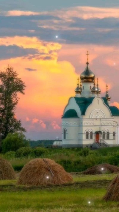 Пейзаж с Церковью