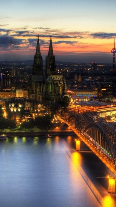 Ночной Кельн