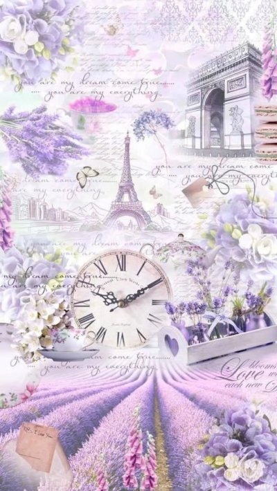 Фотообои во французском стиле