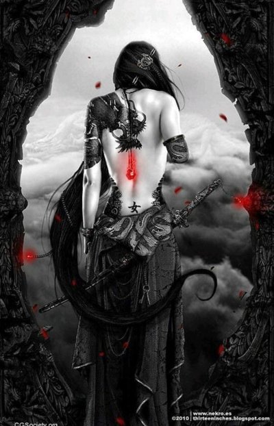 Готические картинки на телефон