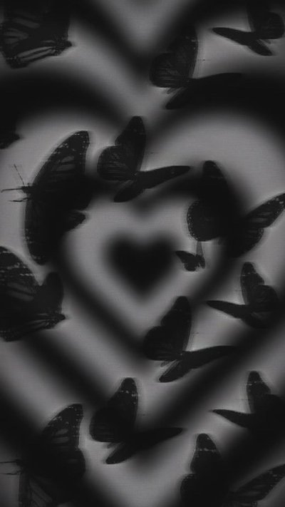 Черные бабочки Эстетика