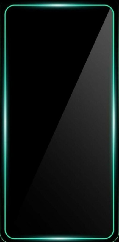 Неоновая рамка на экран смартфона