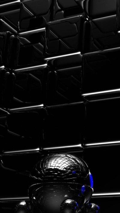 Черные вертикальные обои