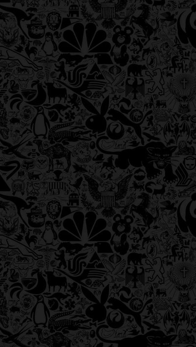 Красивые чёрные обои