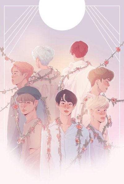 БТС обои арт