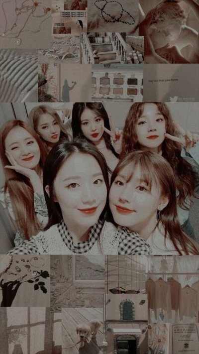 K Pop коллаж MAMAMOO