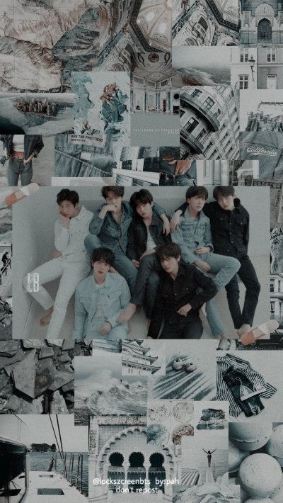 БТС коллаж Тэхен