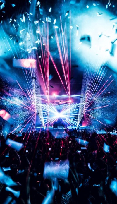 Постер фестиваля электронной музыки