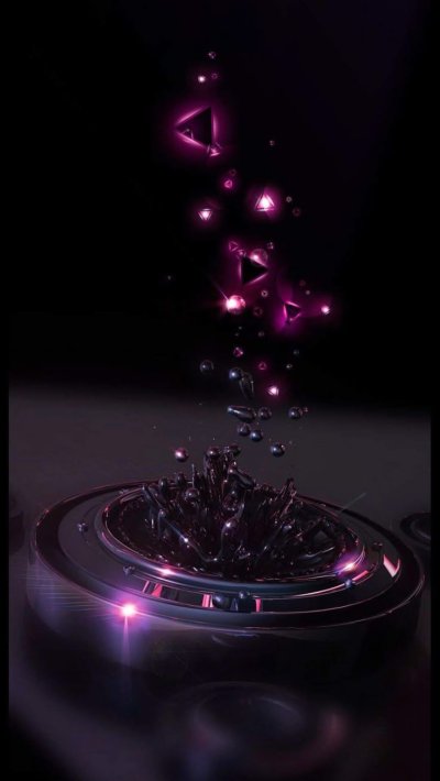 Черно фиолетовый