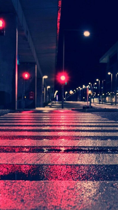 Ночная улица фон