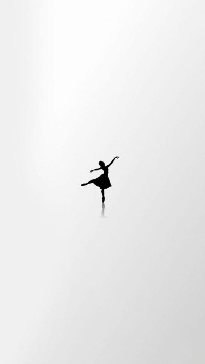 Балерина тату Минимализм