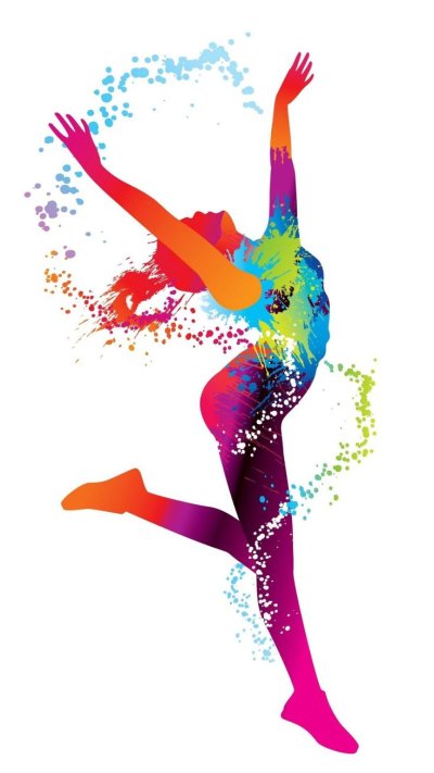 Цветные силуэты