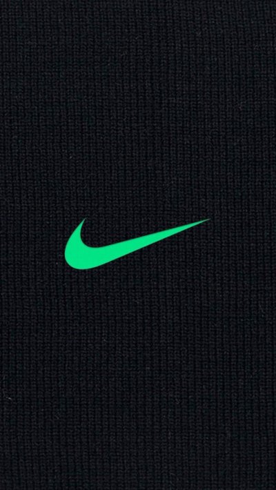 Green Nike fone