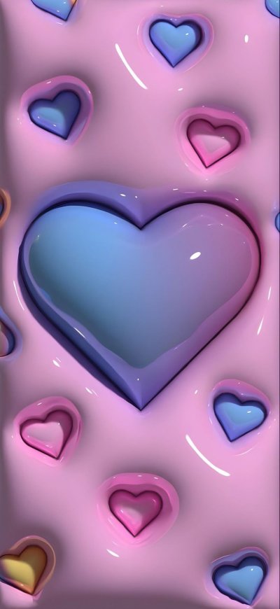 Объемные обои для телефона милые объемные