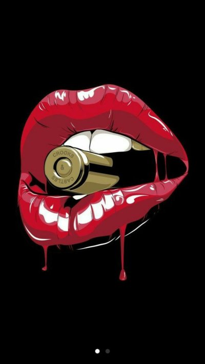 Губы поп арт