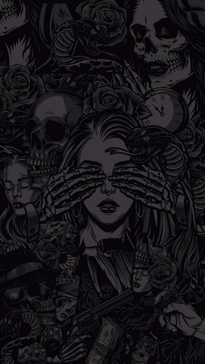 Обои на телефон Пинтерест эмо