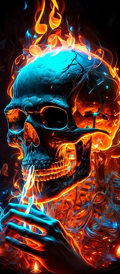 Мобильник в огне