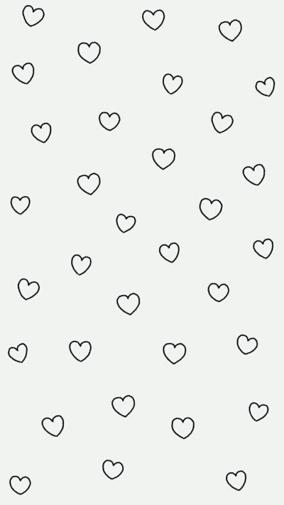 Сердечки фон
