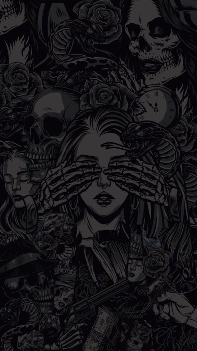 Обои на телефон Пинтерест эмо