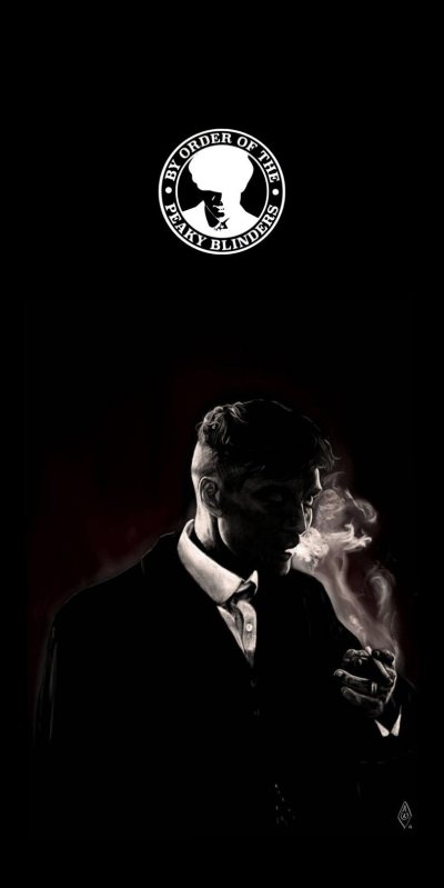 Томми Шелби курит