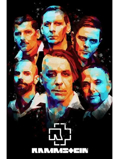Rammstein Постер в хорошем качестве