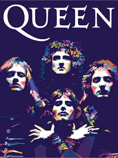 Группа Queen poster