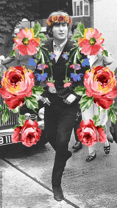 Джон Леннон хиппи