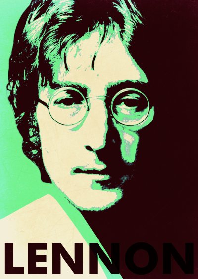 Портрет Джона Леннона
