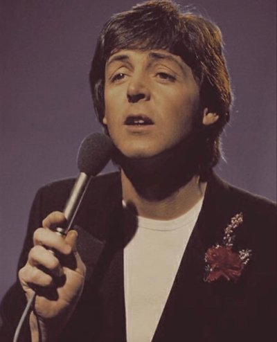 Пол Маккартни молодой