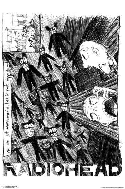 Radiohead плакат