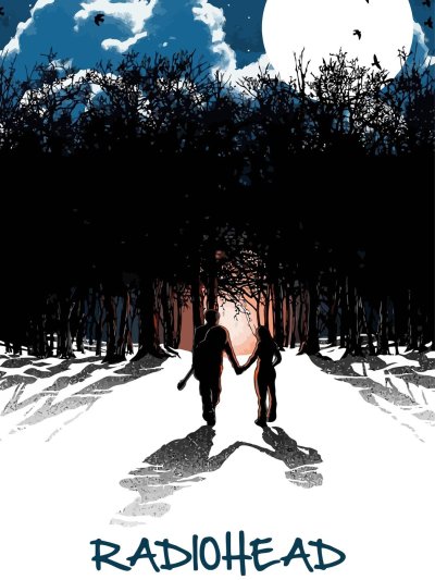 Radiohead плакат