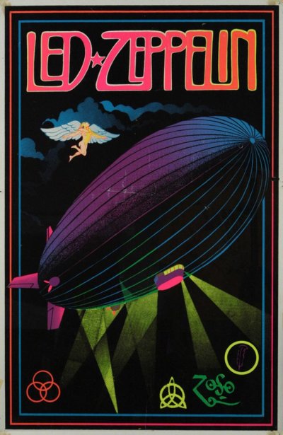 Постеры группы лед Зеппелин