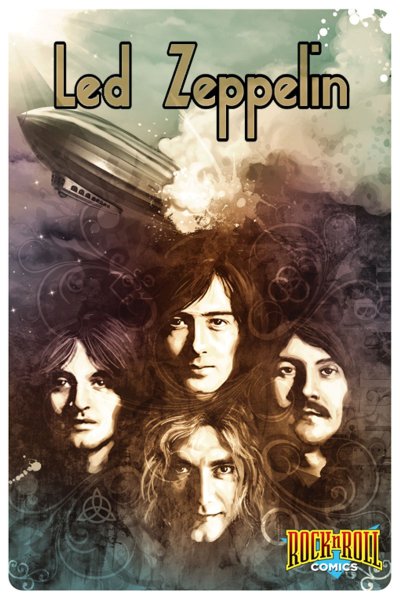 Группа led Zeppelin poster