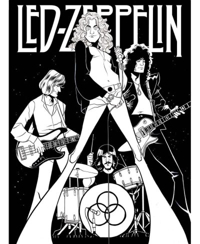 Лед Зеппелин Постер