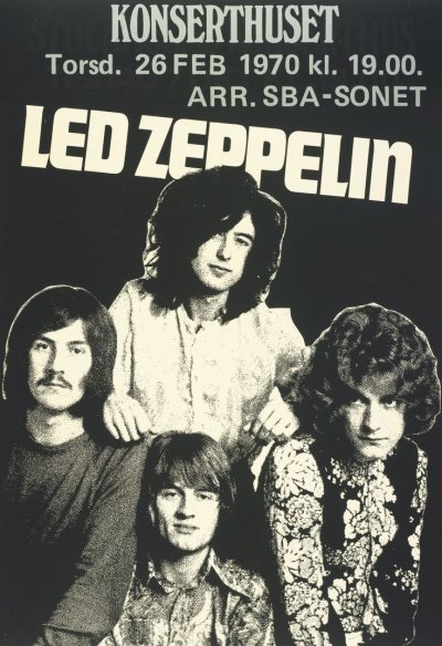Постер led Zeppelin