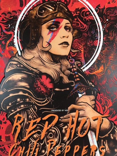 Red hot Chili Peppers плакат