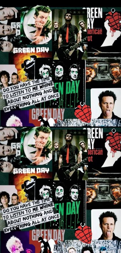 Green Day плакат