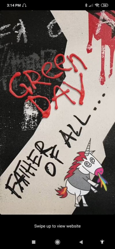 Green Day "father of all..."