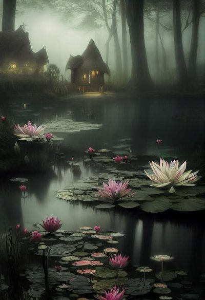 Fairy Forest Watercolor