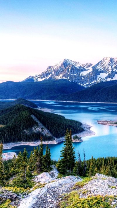 Верхнее озеро Кананаскис