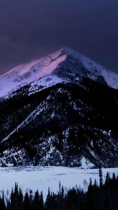 Горы ночью