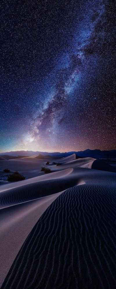 Пустыня ночью