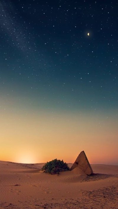 Пустыня ночь звезды