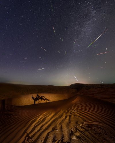 Пустыня ночью