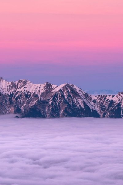 Розовые горы